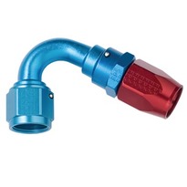 Fitting, Hose End, 3000 Series, 150 Degree, 4 AN Hose to 4 AN Male, FRAGOLA